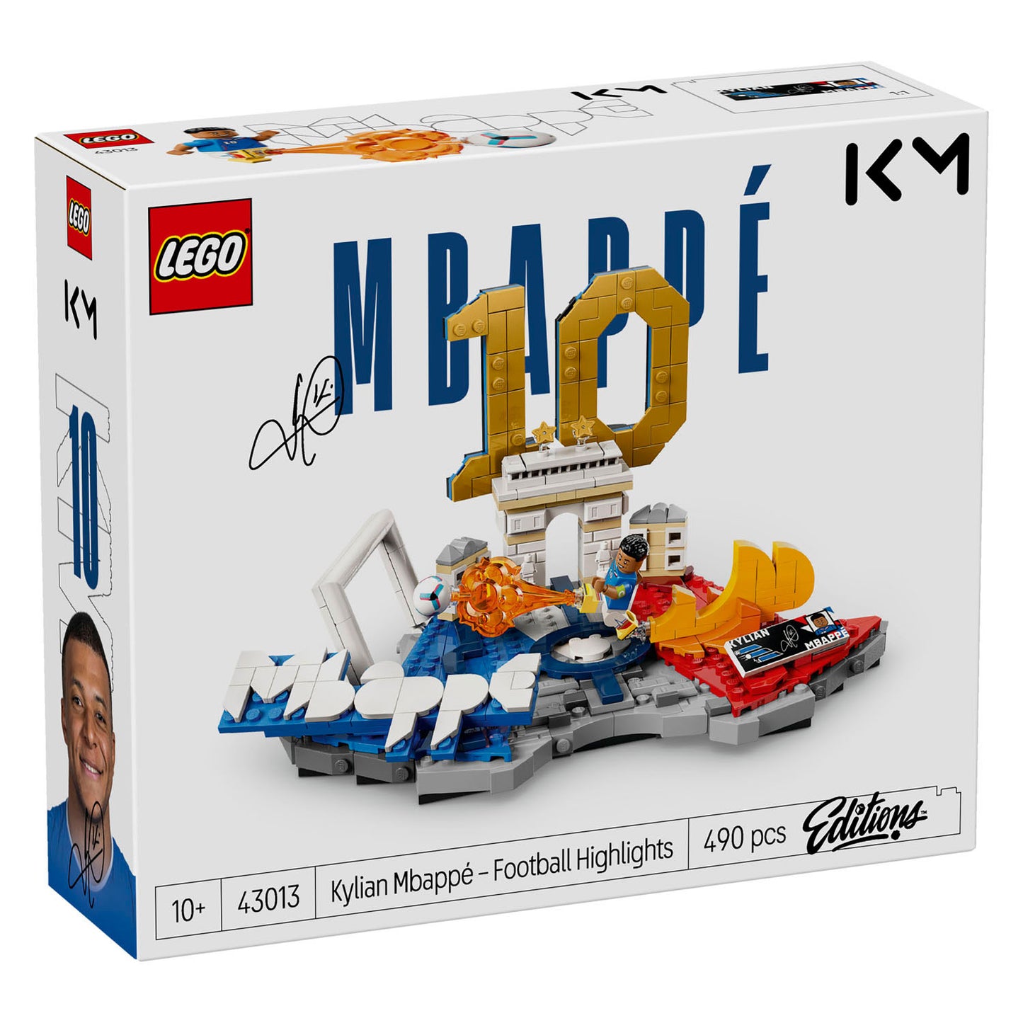 LEGO editions 43013 kylian mbappé voetbalhoogtepunten
