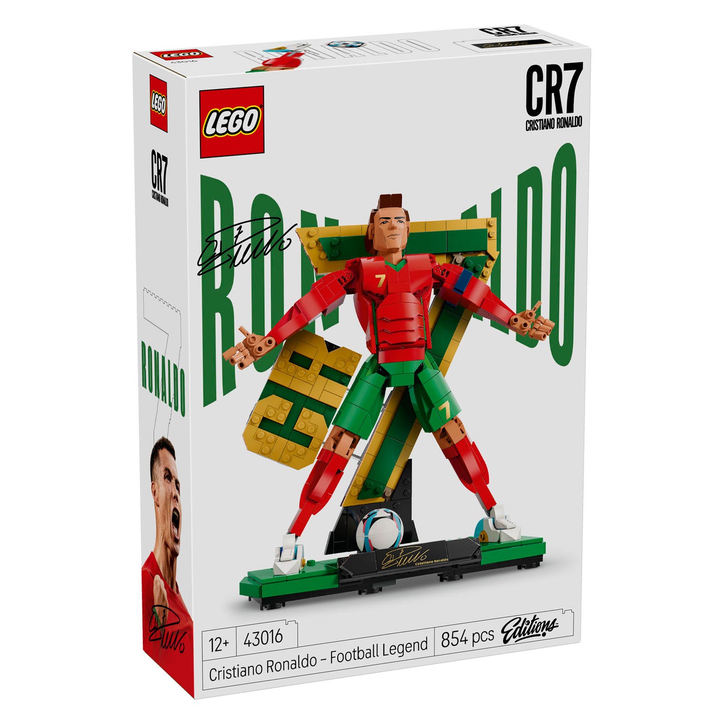 LEGO editions 43016 cristiano ronaldo voetballegende