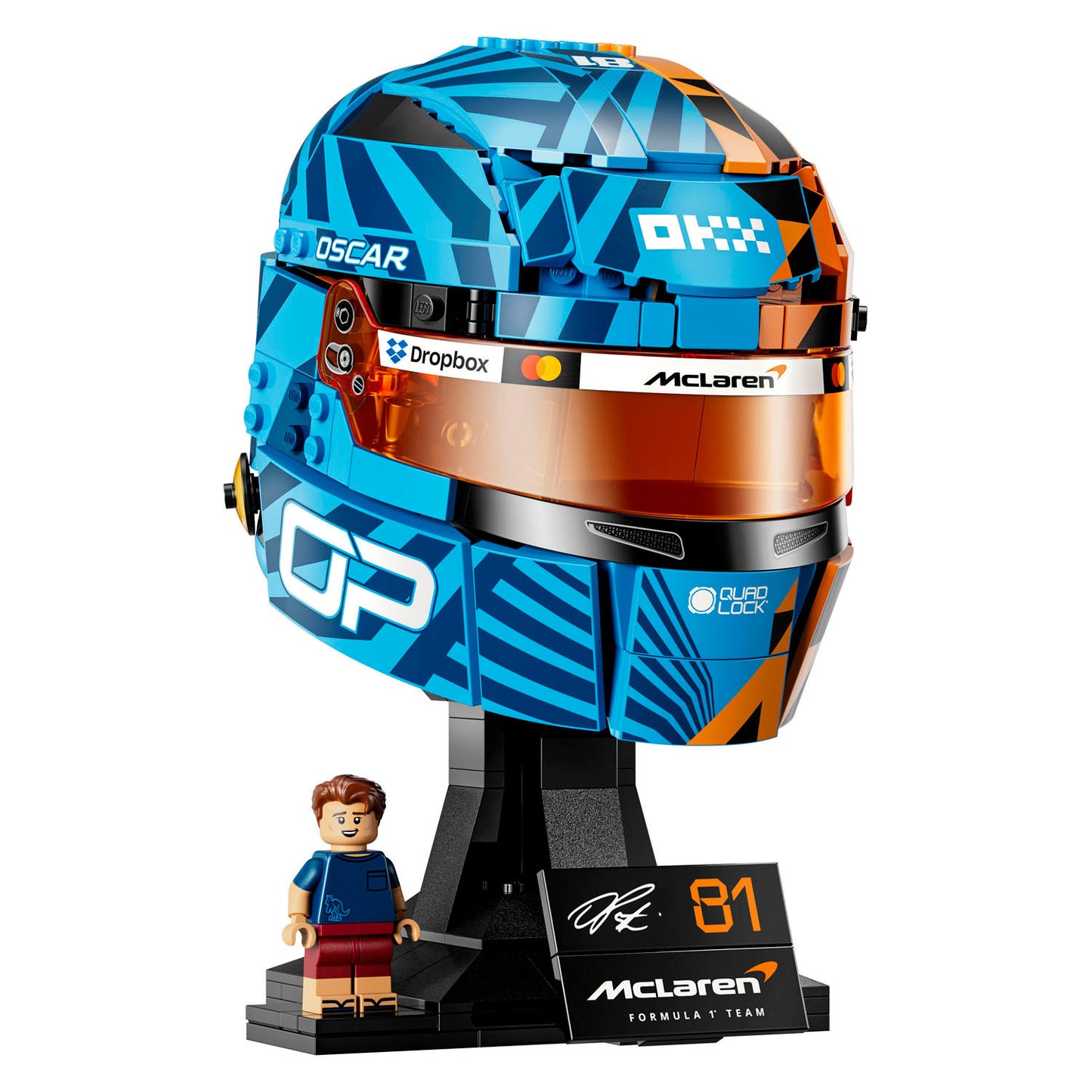 LEGO editions 43017 mclaren mastercard f1 team helm van oscar piastri