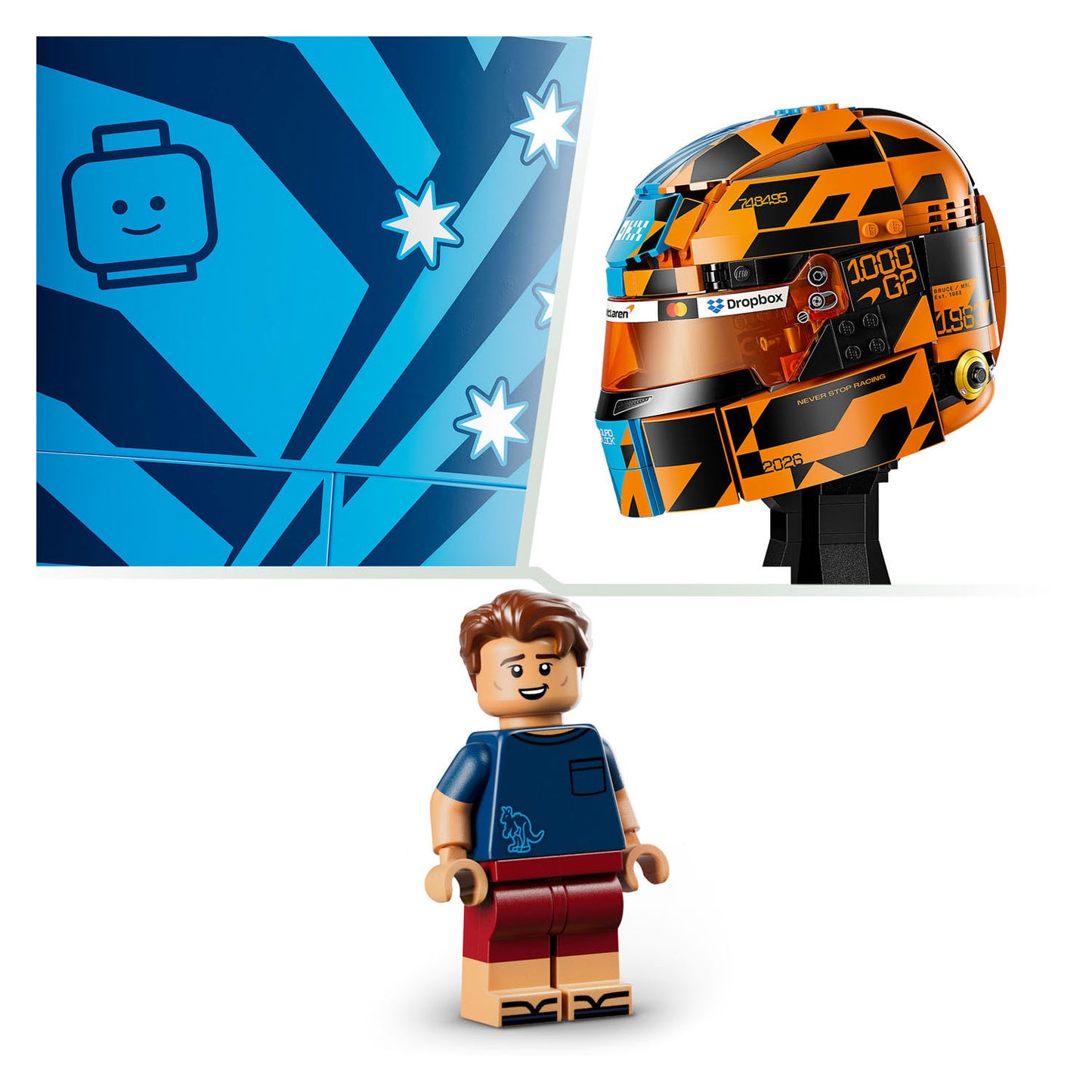LEGO editions 43017 mclaren mastercard f1 team helm van oscar piastri