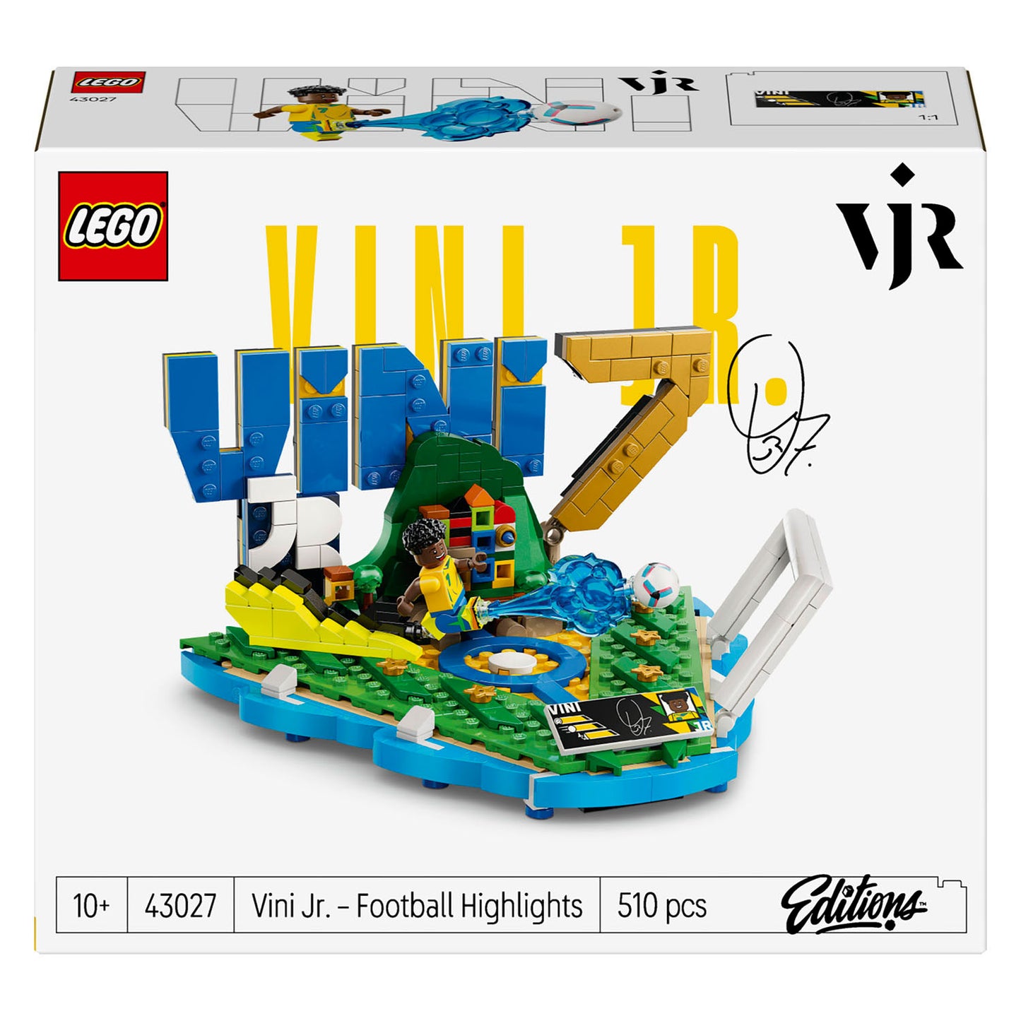 LEGO editions 43027 vini jr. voetbalhoogtepunten