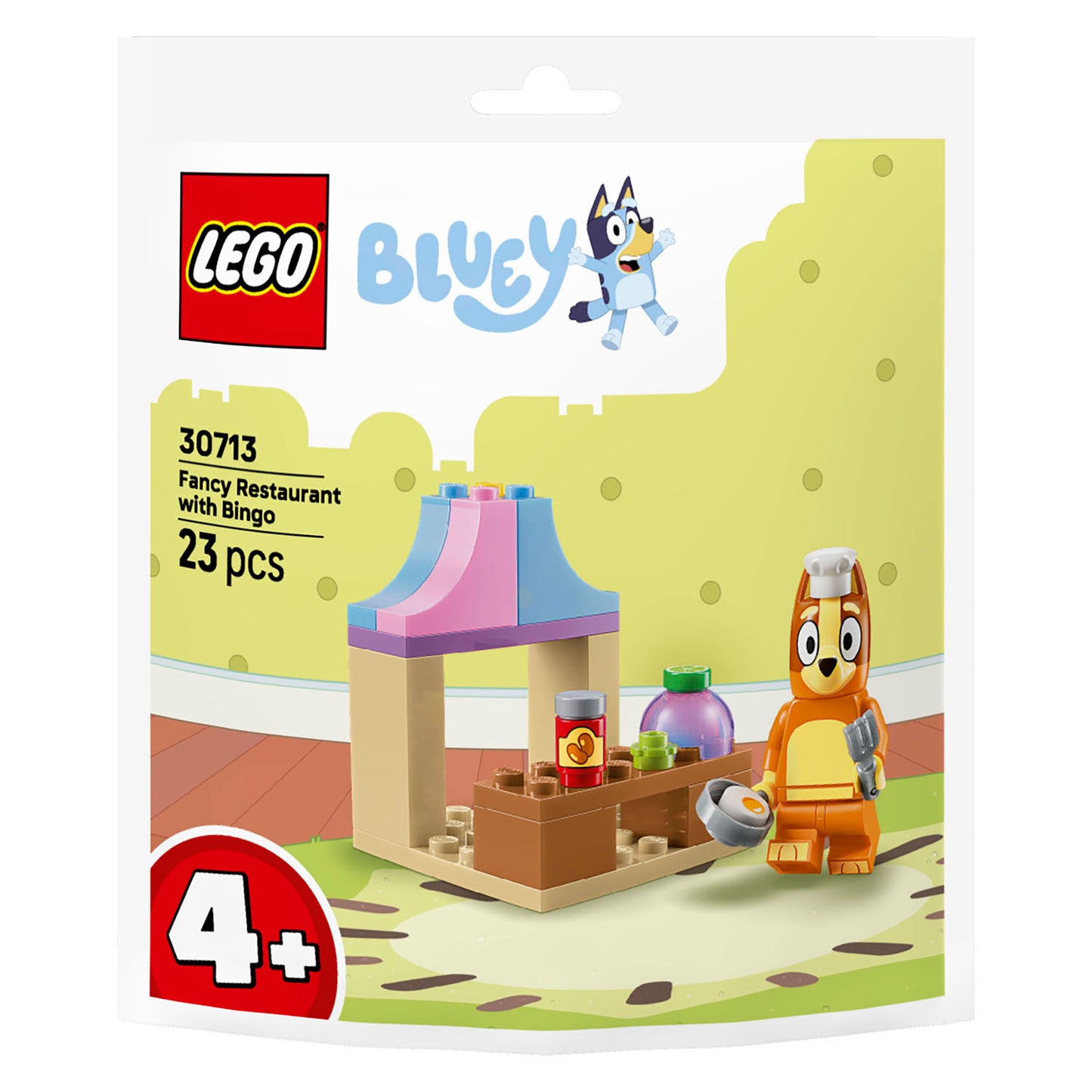 LEGO bluey 30713 chique restaurant met bingo