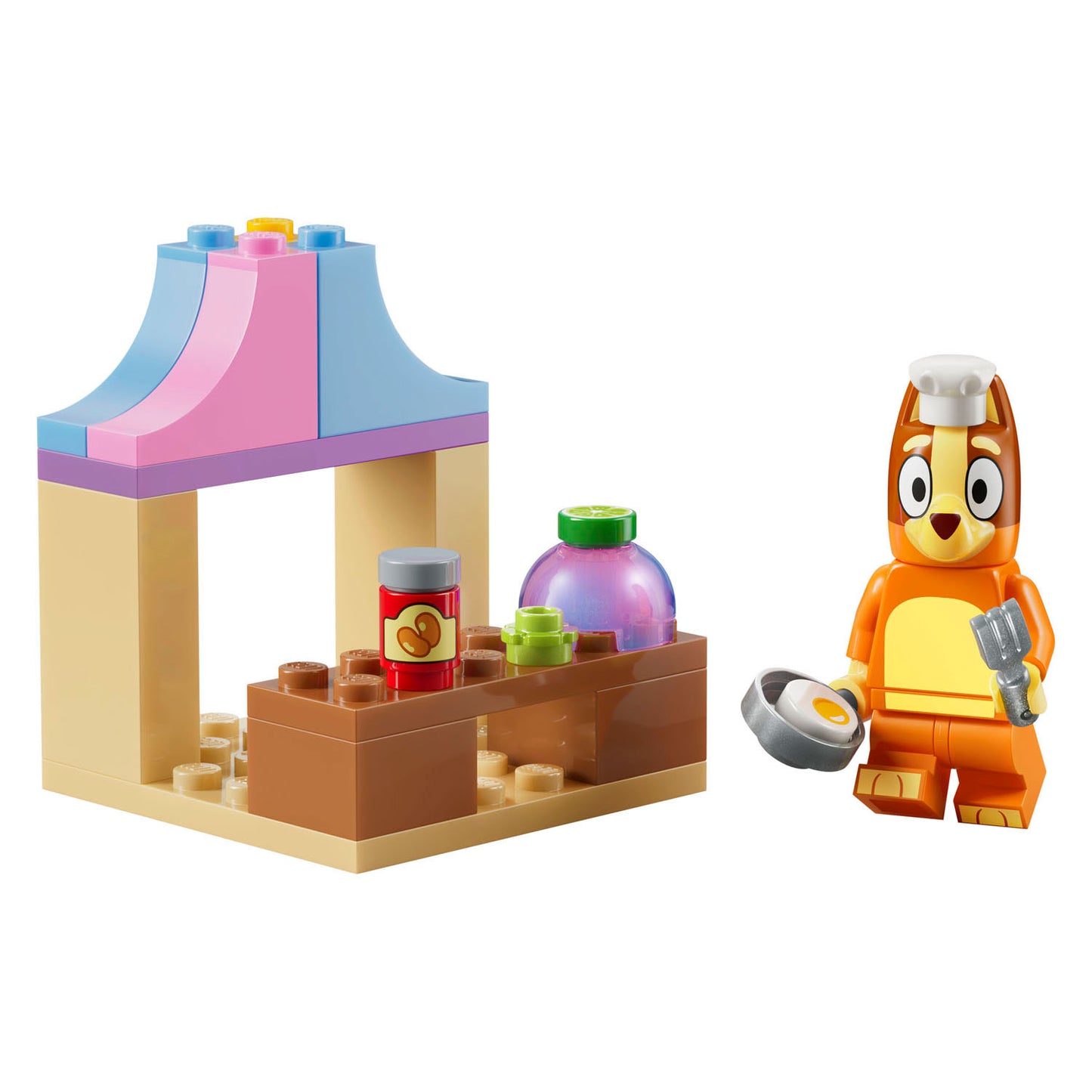 LEGO bluey 30713 chique restaurant met bingo