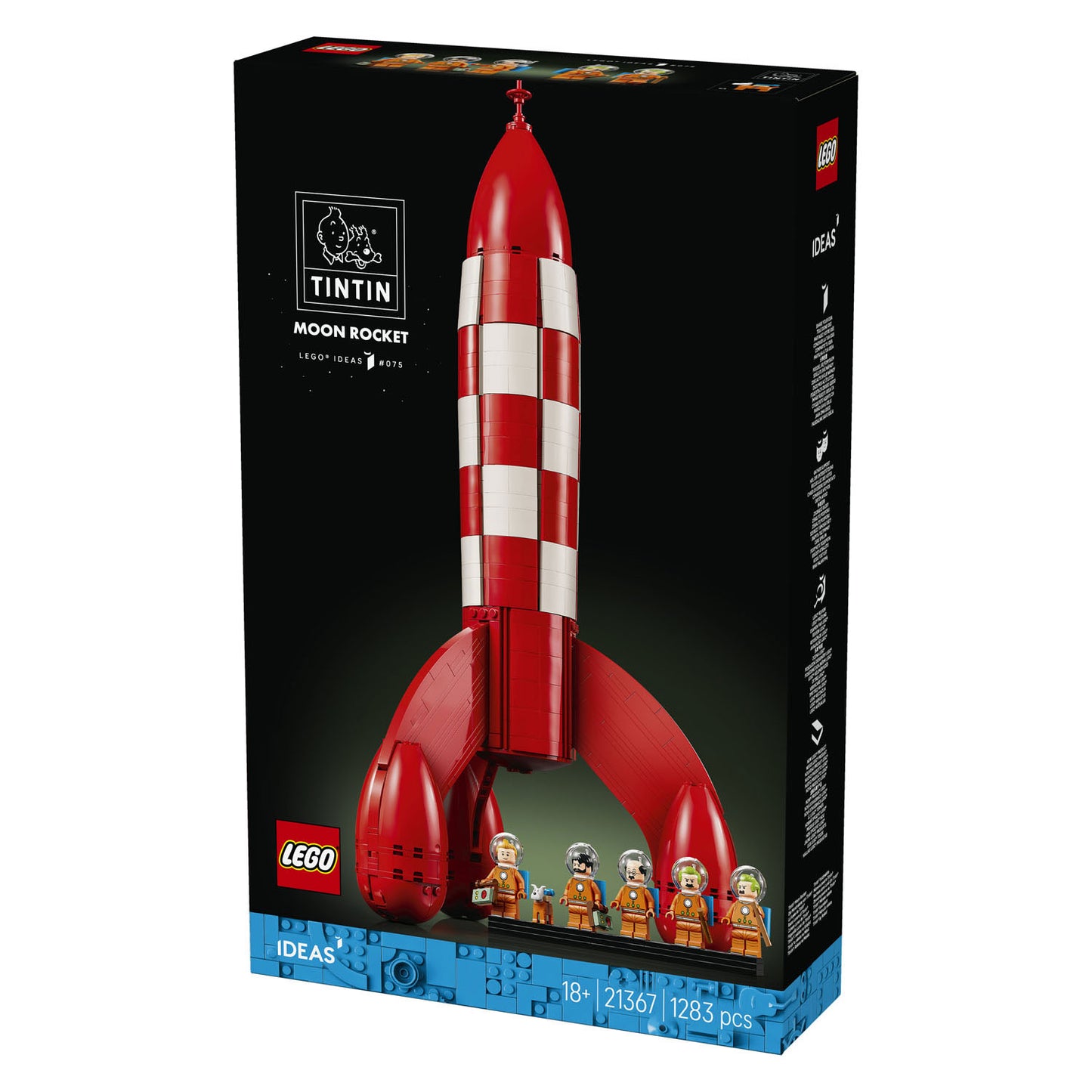 LEGO ideas 21367 tintin maanraket