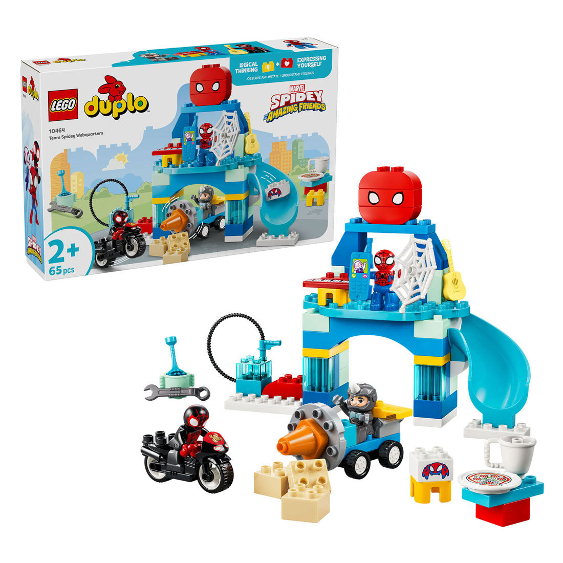 LEGO Duplo 10464 team spidey hoofdkwartier