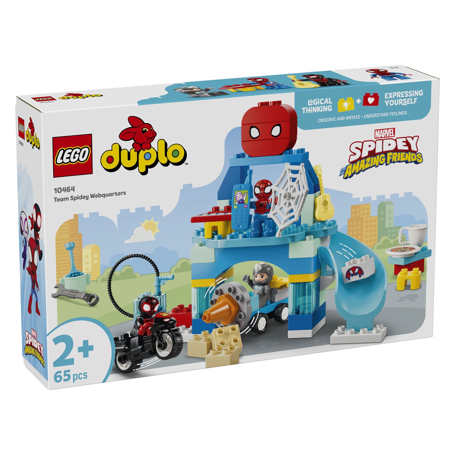 LEGO Duplo 10464 team spidey hoofdkwartier