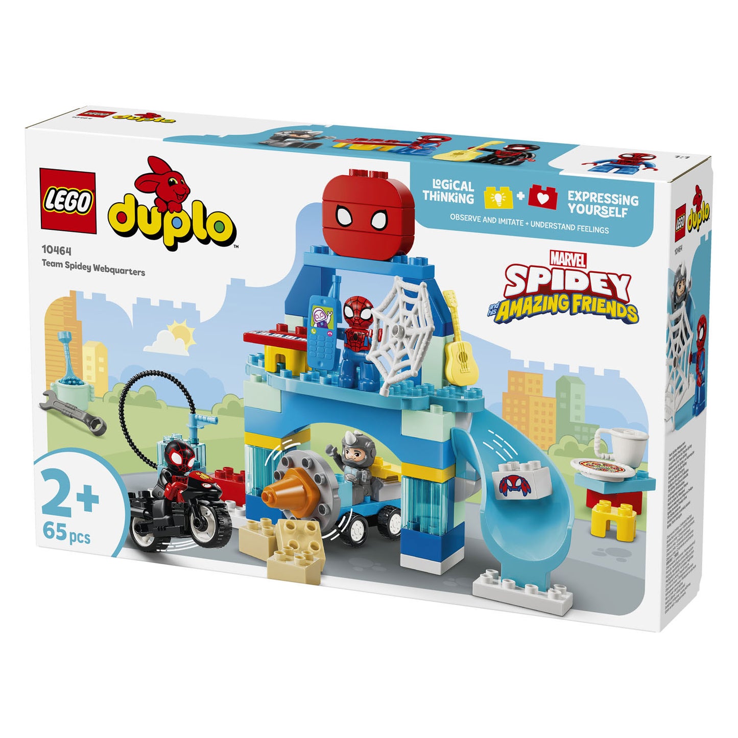 LEGO Duplo 10464 team spidey hoofdkwartier
