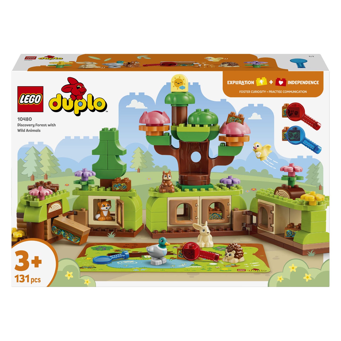 LEGO Duplo 10480 ontdekkingsbos met wilde dieren