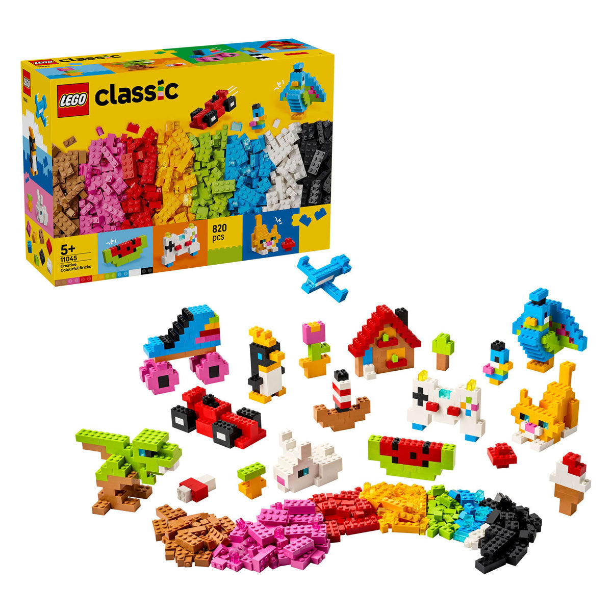 LEGO classic 11045 kleurrijke creatieve stenen