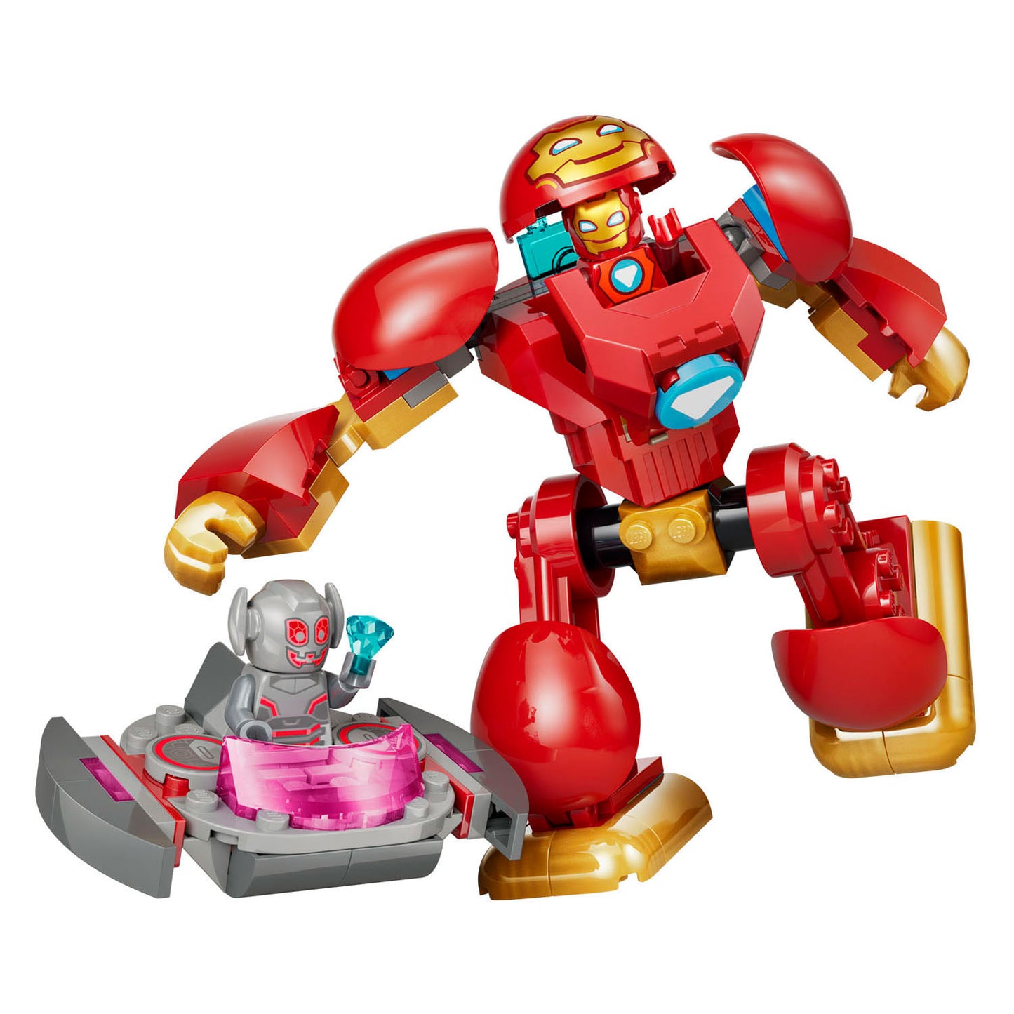 LEGO marvel 11209 ultron tegen iron man