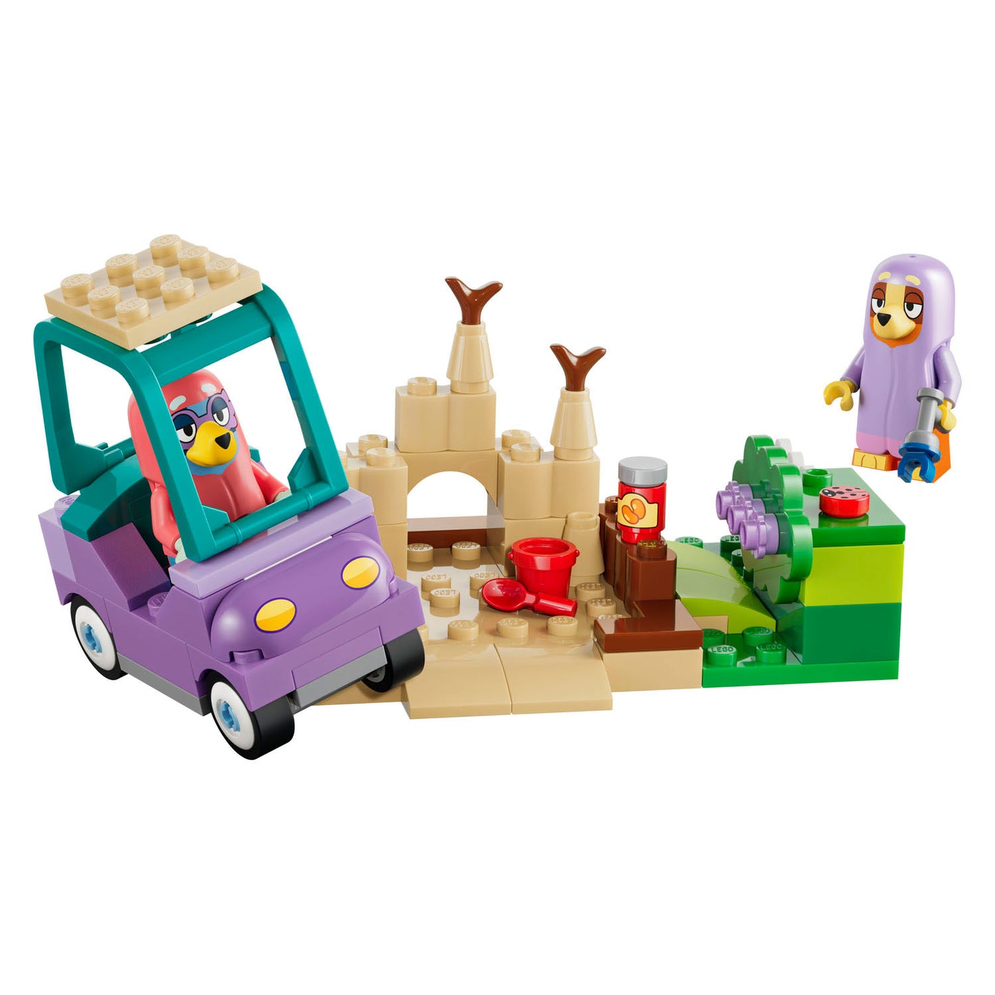 LEGO bluey 11216 oma's met bingo en bluey
