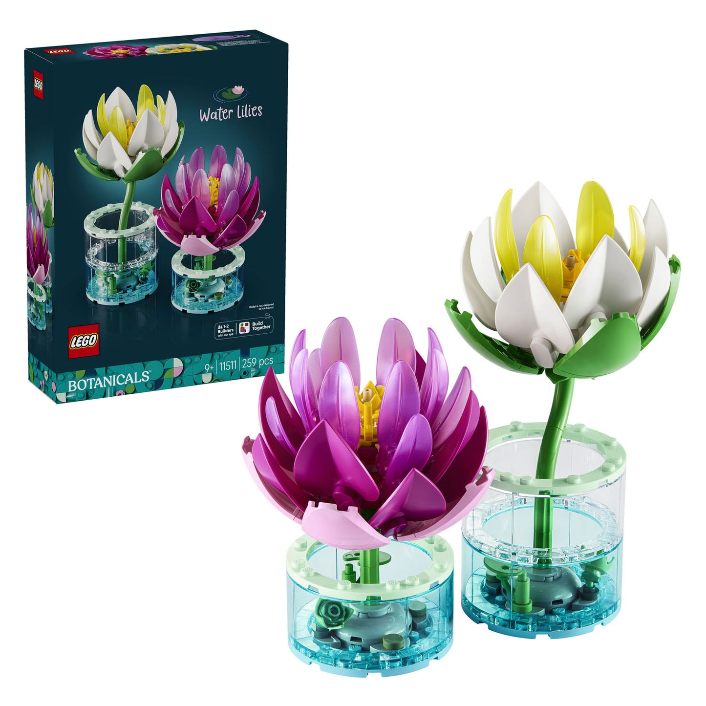 LEGO botanicals 11511 waterlelies