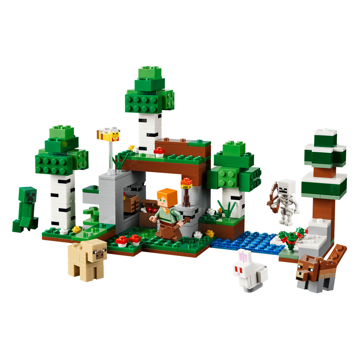 LEGO minecraft 21593 eerste nacht-avontuur