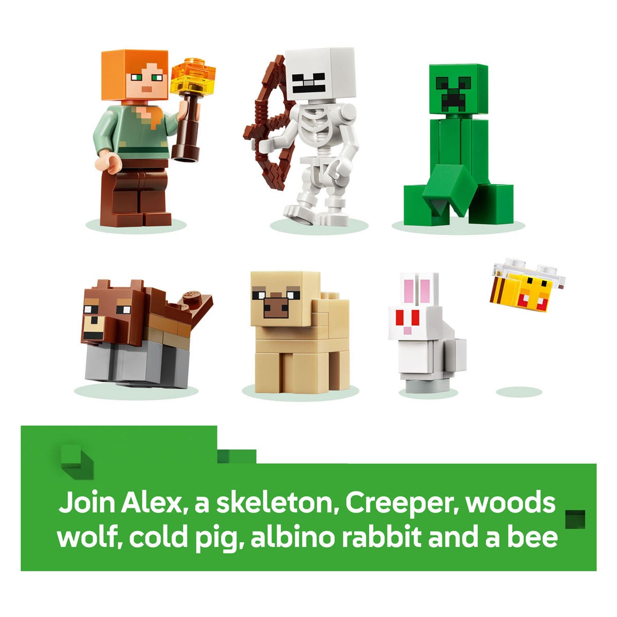 LEGO minecraft 21593 eerste nacht-avontuur