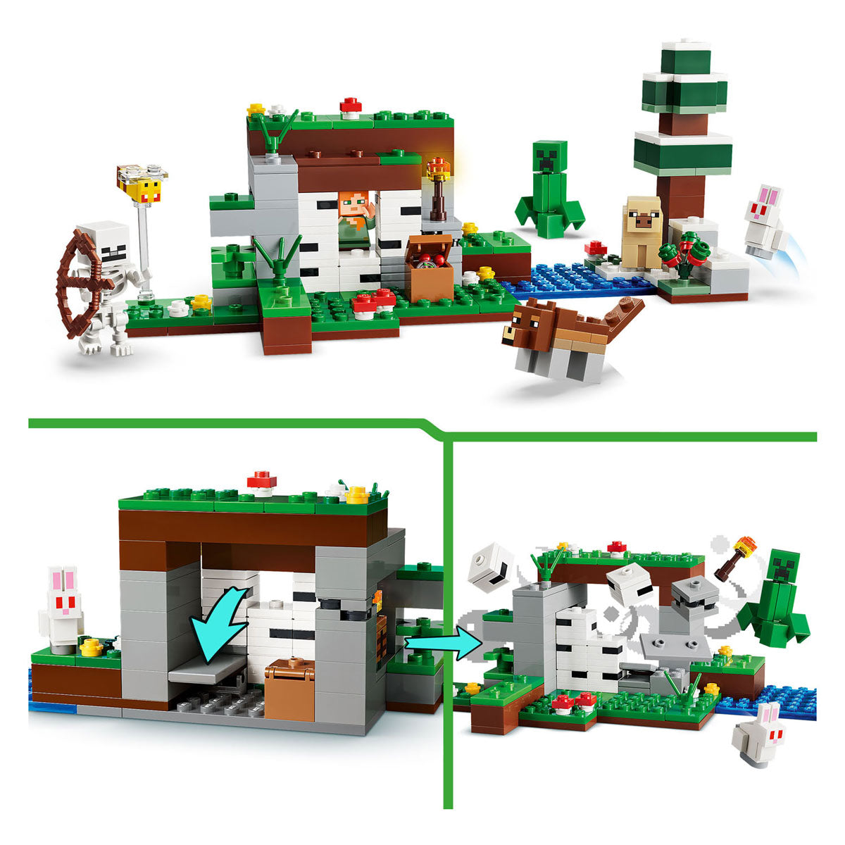LEGO minecraft 21593 eerste nacht-avontuur