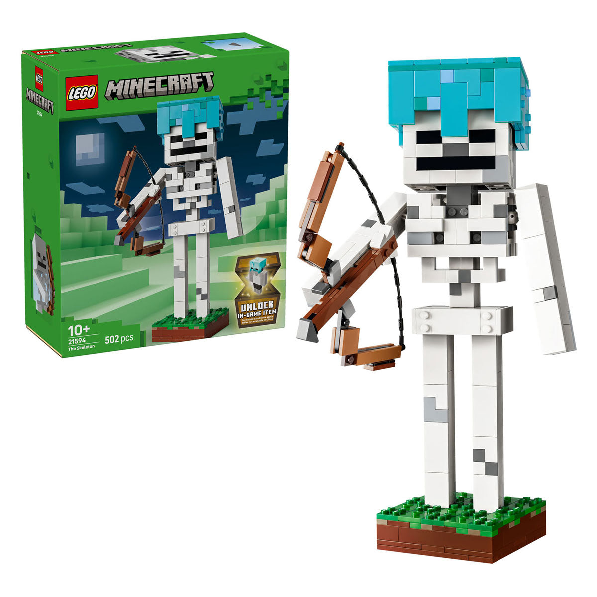 LEGO minecraft 21594 het skelet