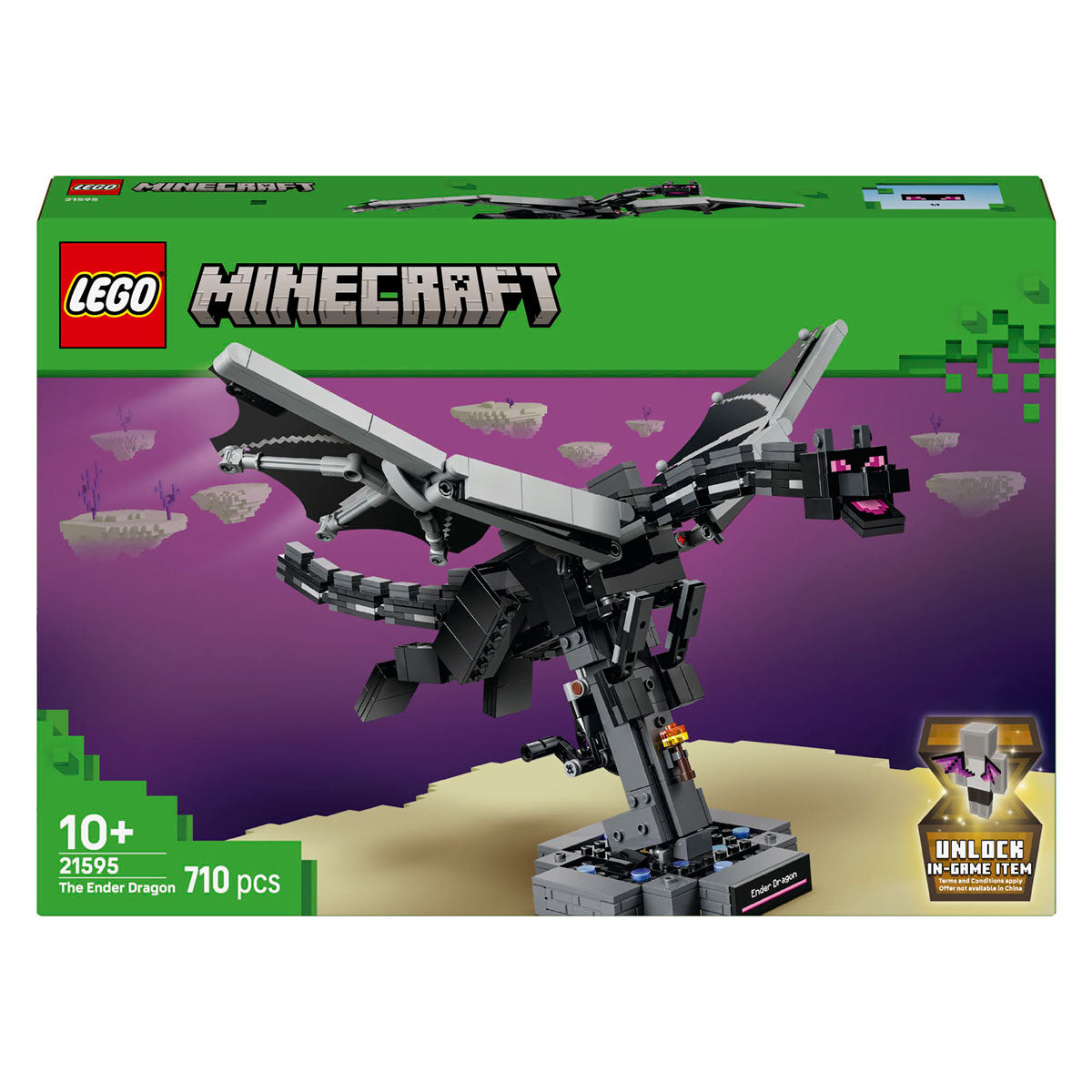 LEGO minecraft 21595 de enderdraak