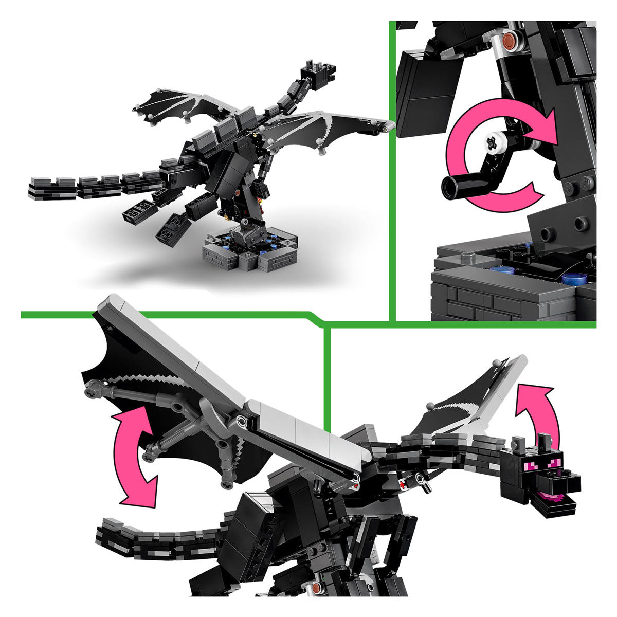 LEGO minecraft 21595 de enderdraak