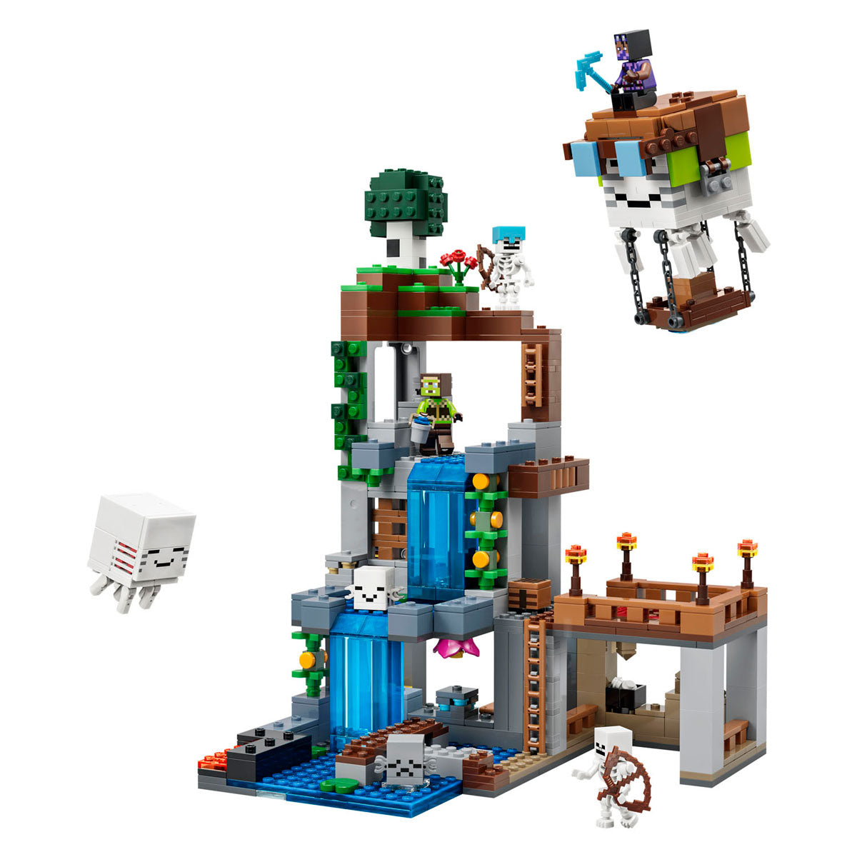 LEGO minecraft 21597 ghast-huis