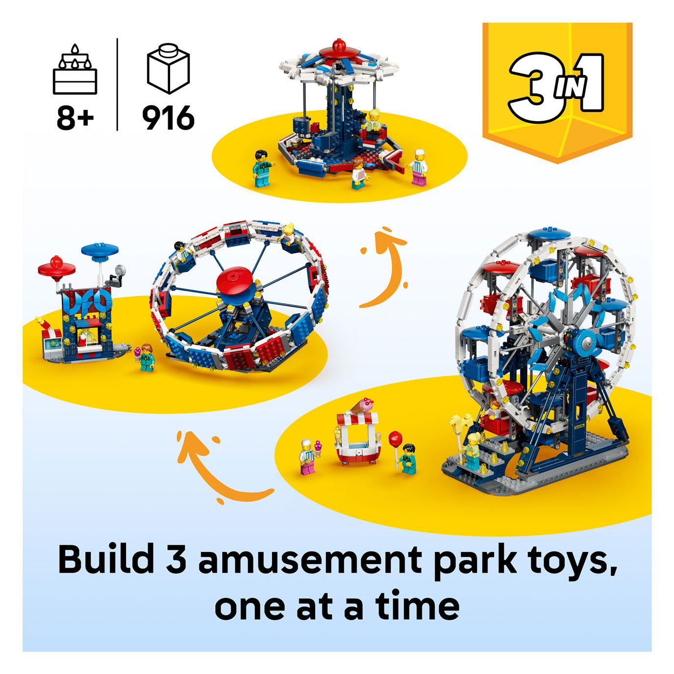 LEGO creator 31389 klassiek reuzenrad