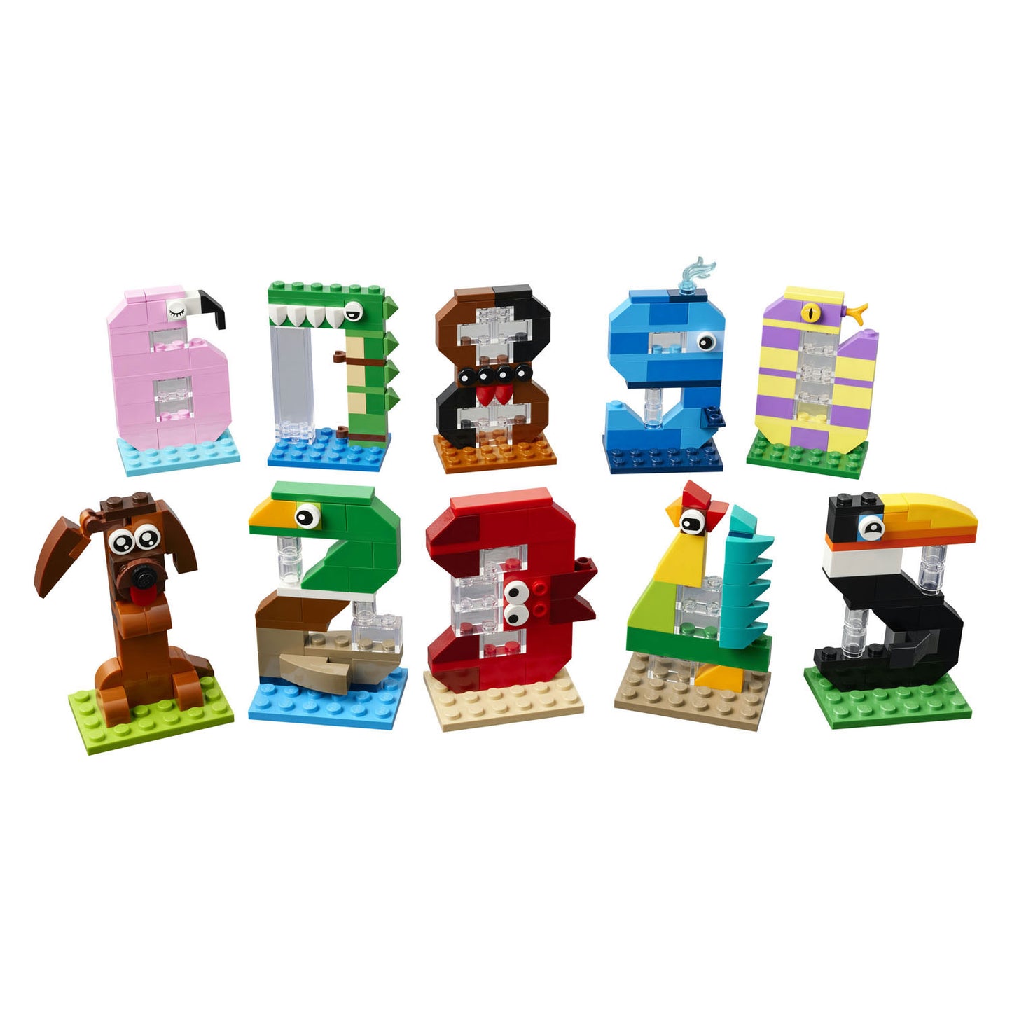 LEGO 40807 verjaardagscijfers