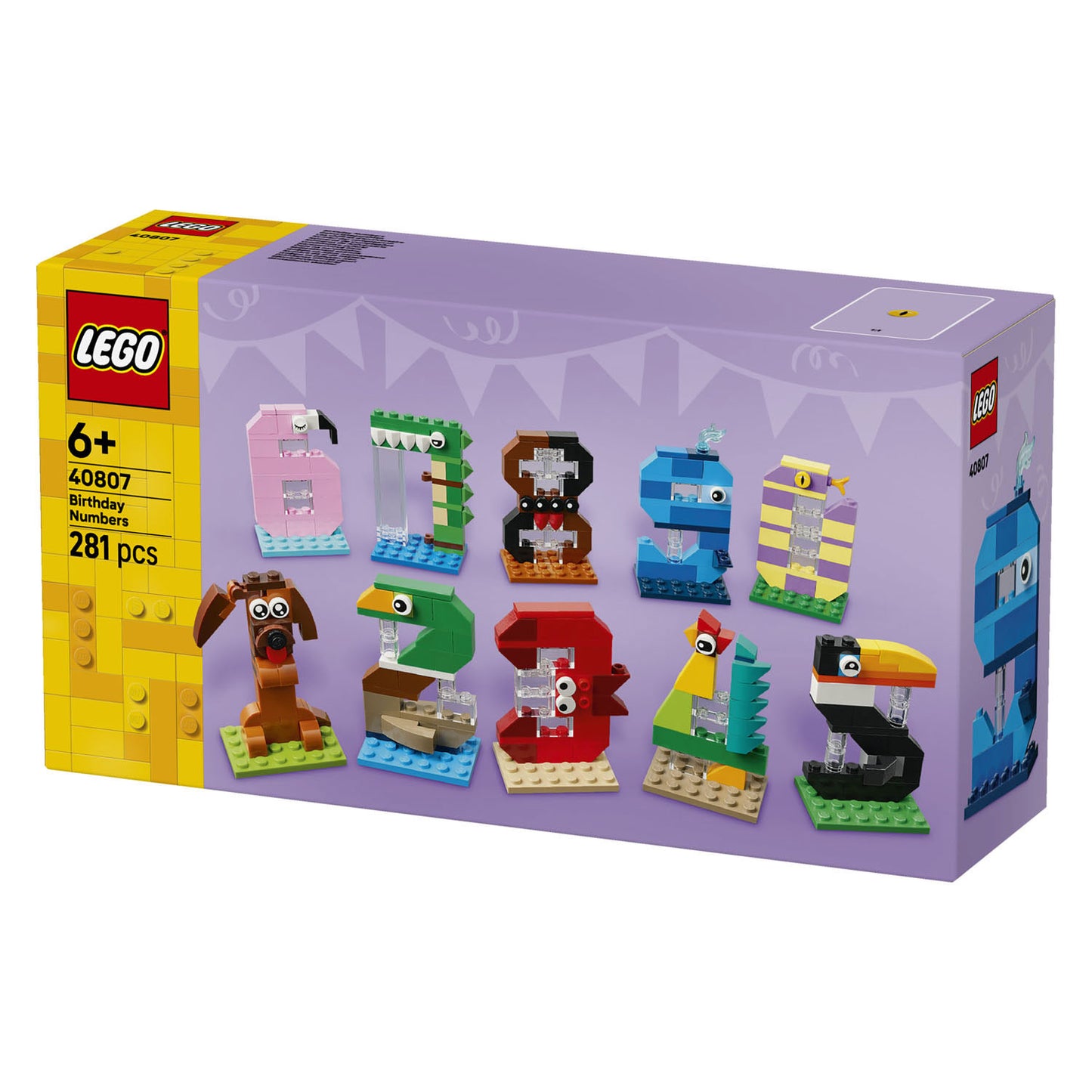 LEGO 40807 verjaardagscijfers