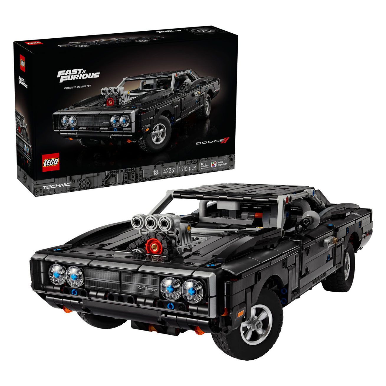LEGO technic 42231 fast and furious dodge charger r t auto