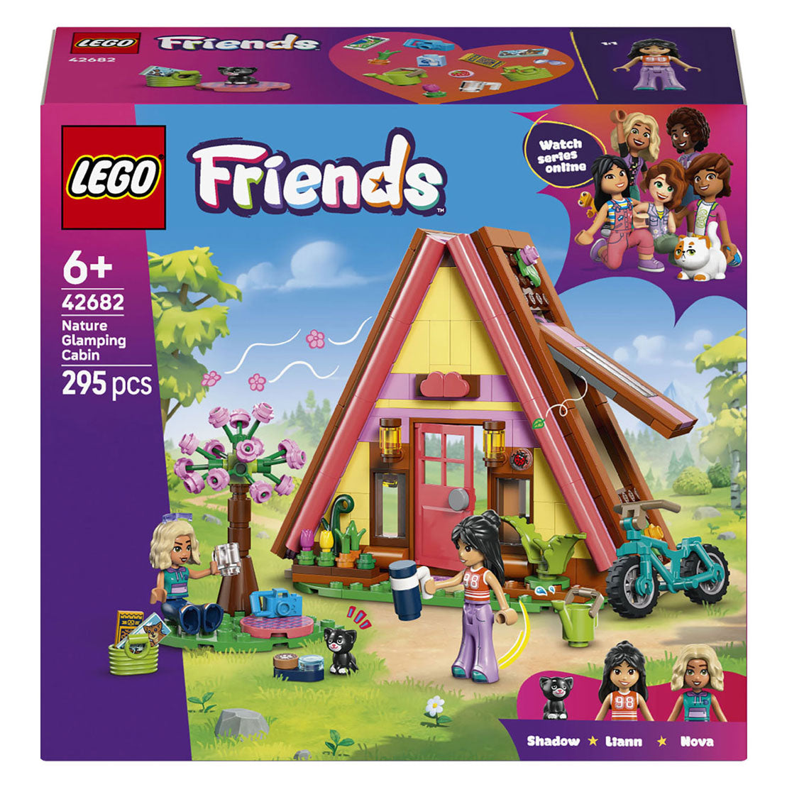 LEGO friends 42682 glampinghut in de natuur