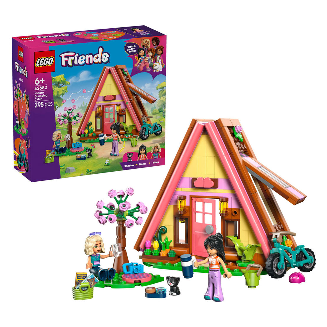 LEGO friends 42682 glampinghut in de natuur