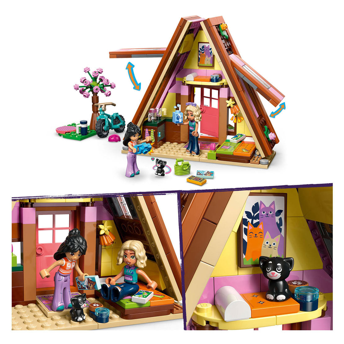 LEGO friends 42682 glampinghut in de natuur