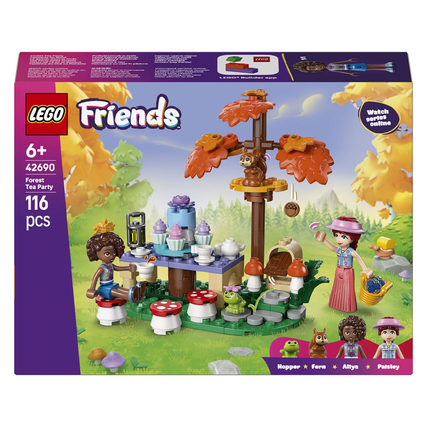 LEGO friends 42690 theekransje in het bos