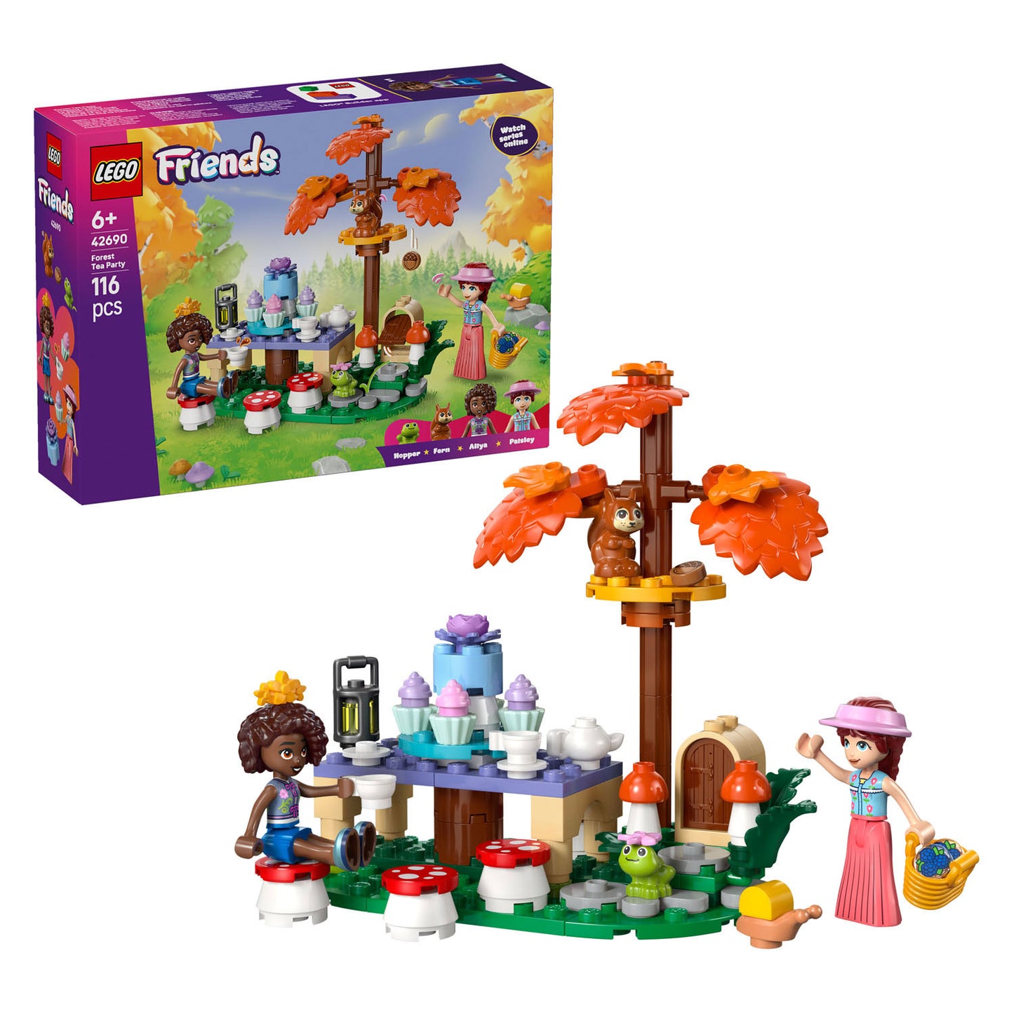 LEGO friends 42690 theekransje in het bos