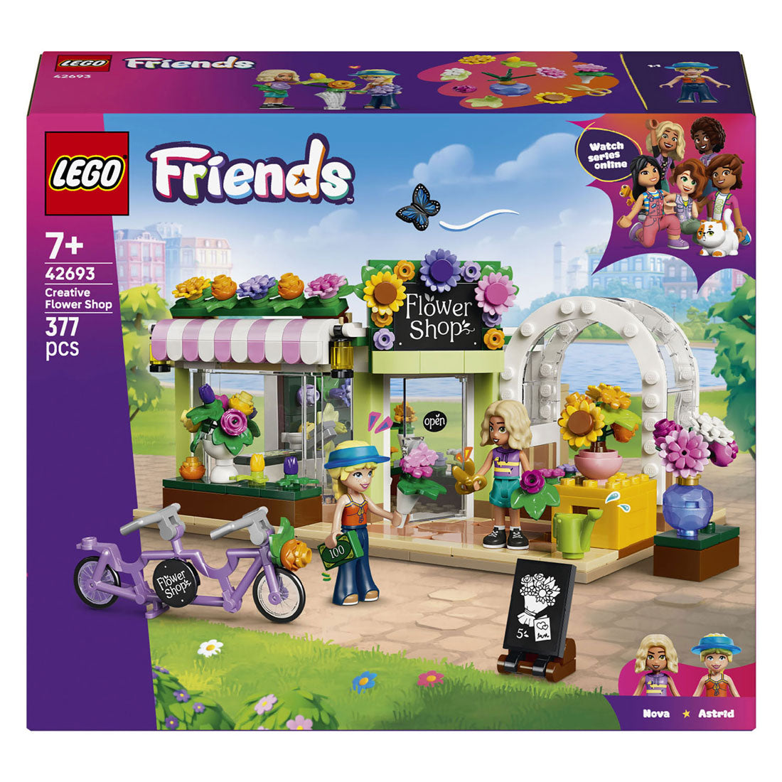 LEGO friends 42693 creatieve bloemenwinkel