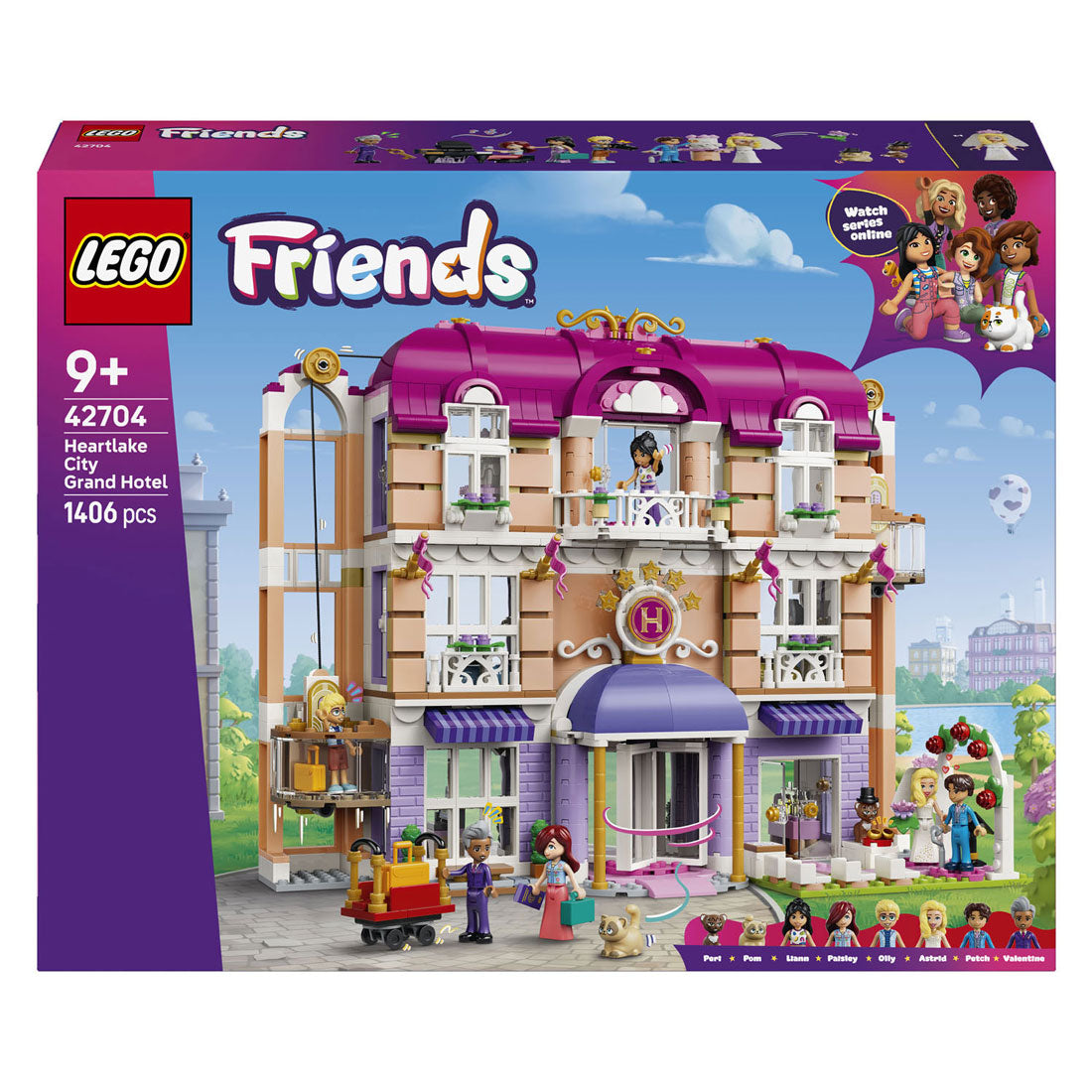 LEGO friends 42704 heartlake city grand hotel