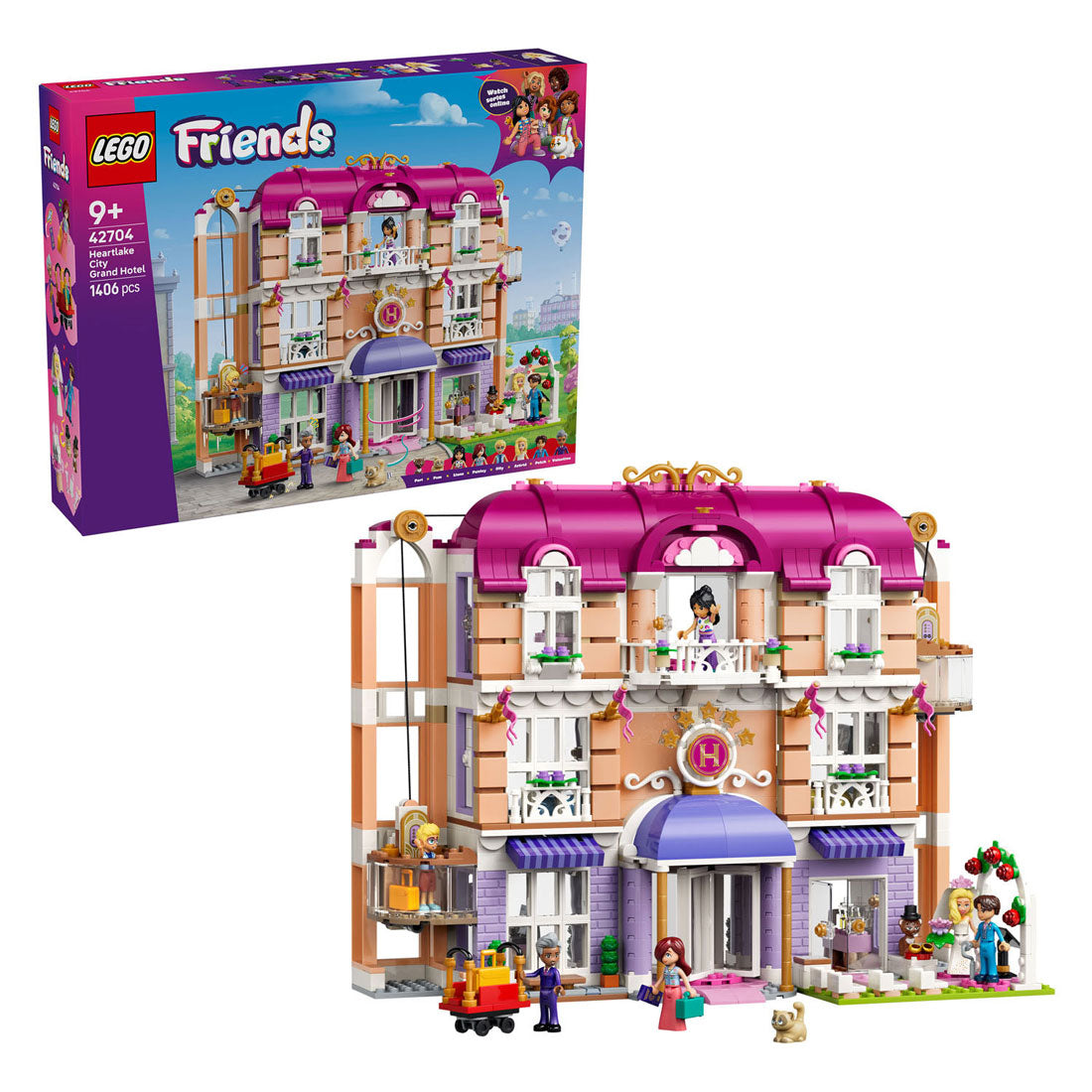 LEGO friends 42704 heartlake city grand hotel