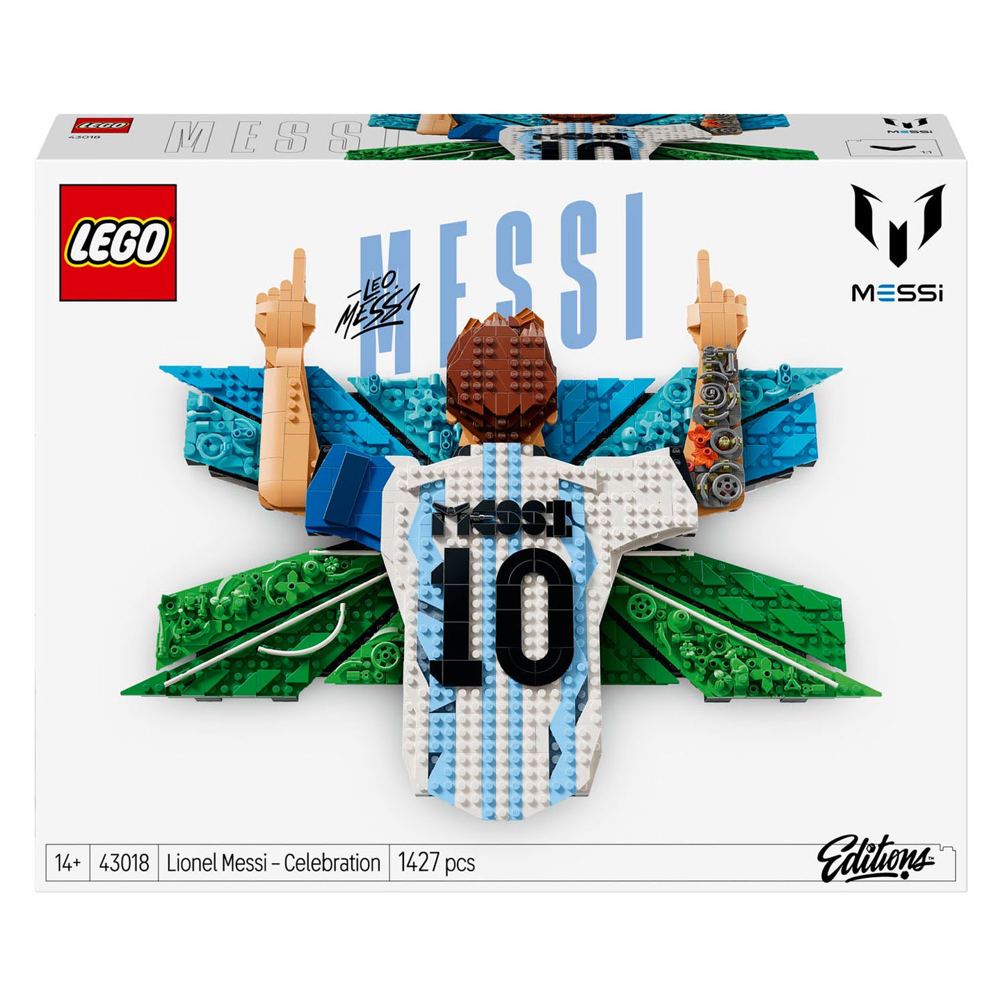 LEGO editions 43018 lionel messi viering
