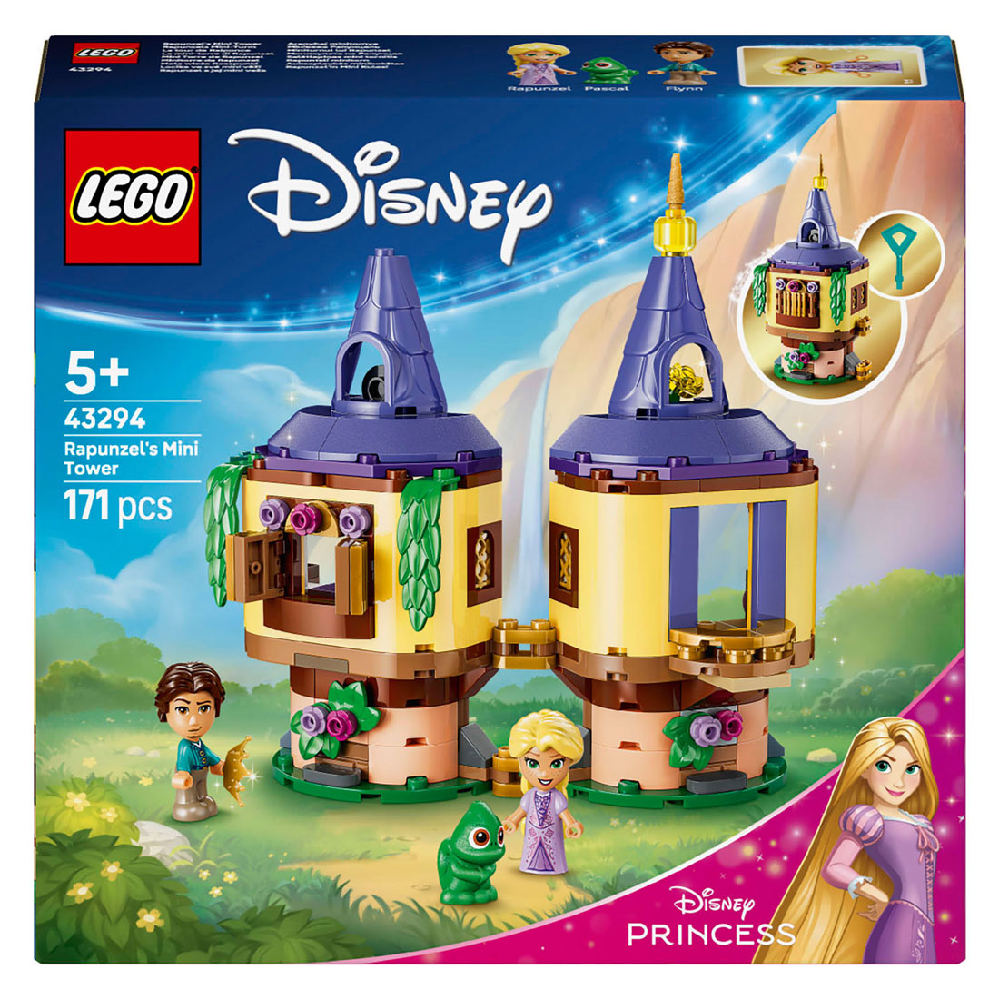 LEGO disney princess 43294 rapunzels minitoren