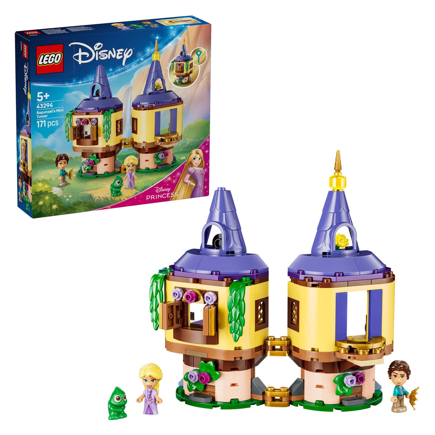 LEGO disney princess 43294 rapunzels minitoren