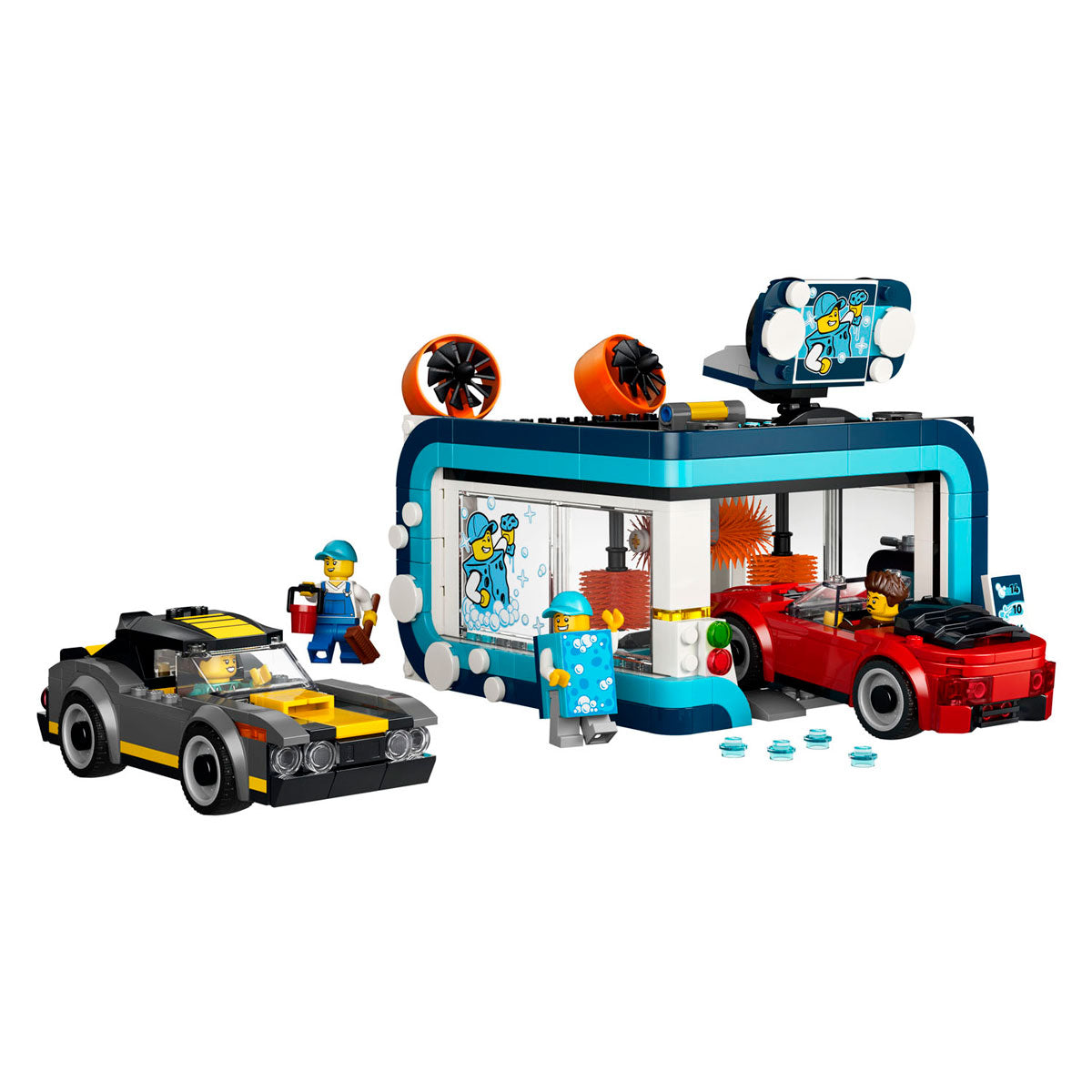 LEGO city 60497 autowasstraat