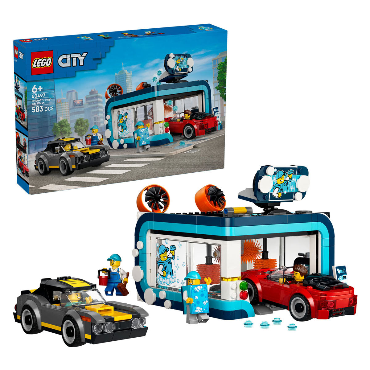 LEGO city 60497 autowasstraat