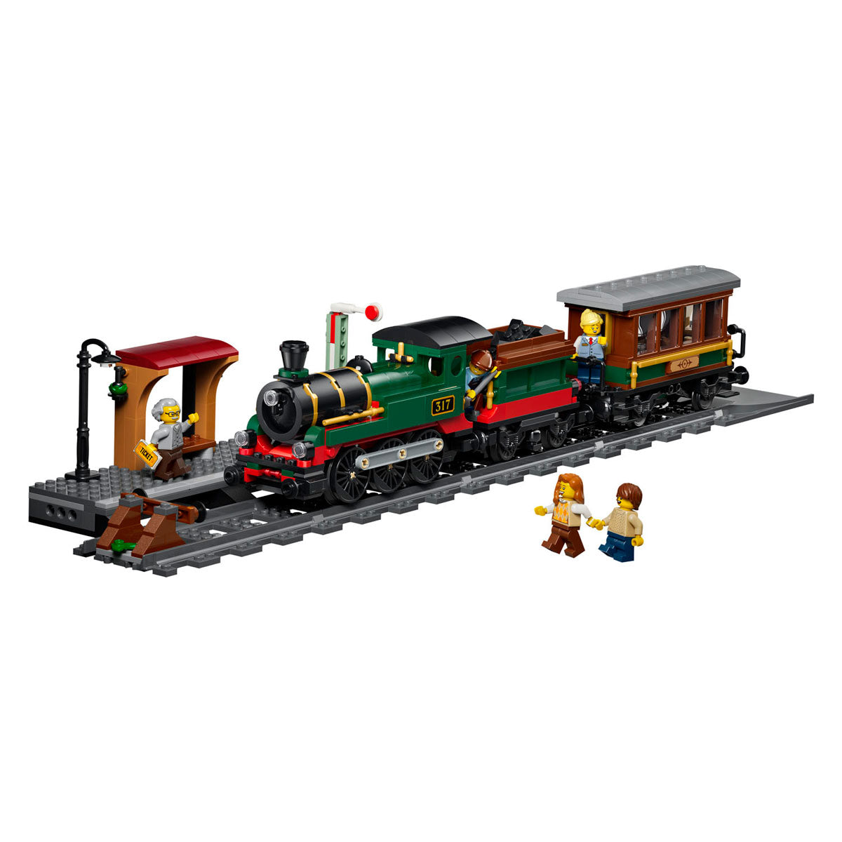 LEGO city 60511 vintage stoomtrein