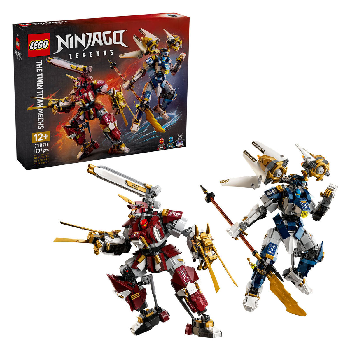 LEGO ninjago 71870 de twee torenhoge mecha