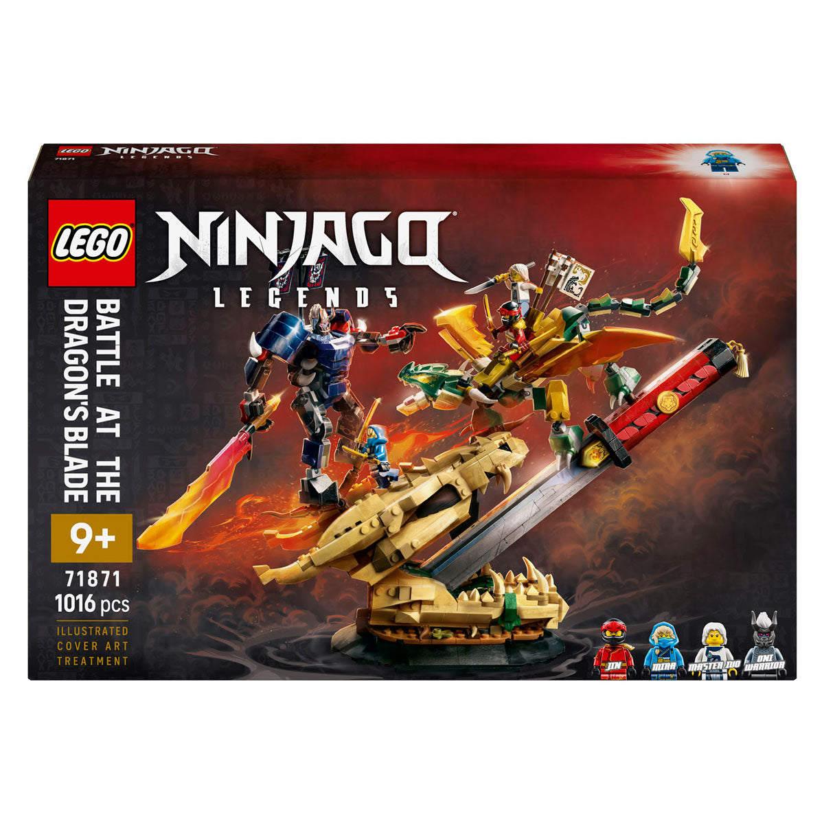 LEGO ninjago 71871 strijd bij het drakenzwaard