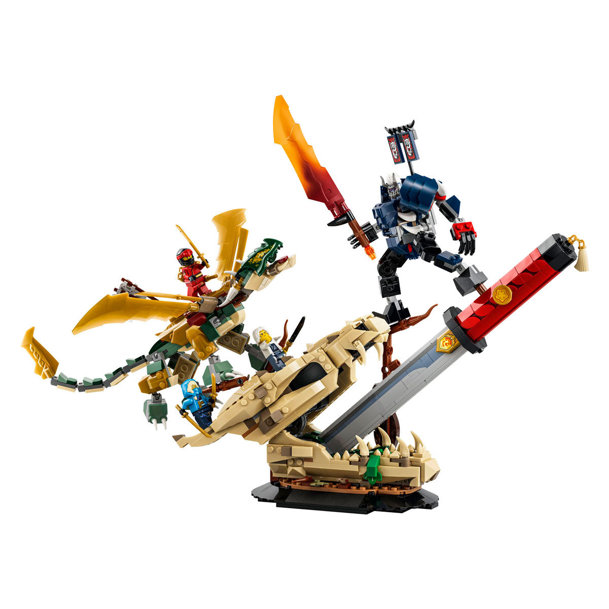 LEGO ninjago 71871 strijd bij het drakenzwaard