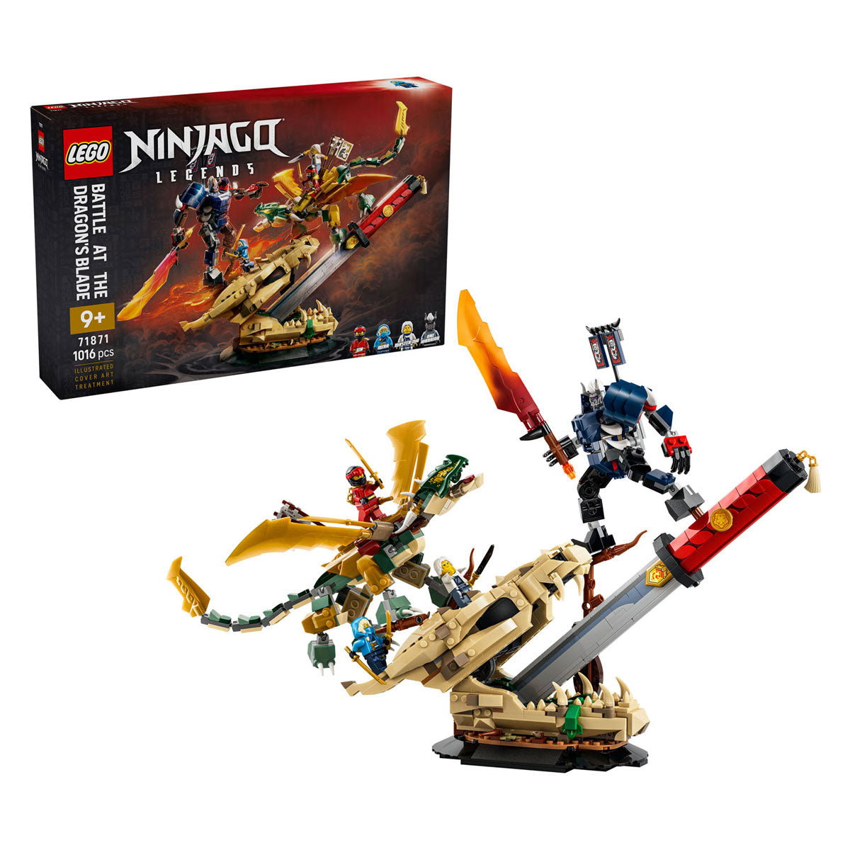 LEGO ninjago 71871 strijd bij het drakenzwaard