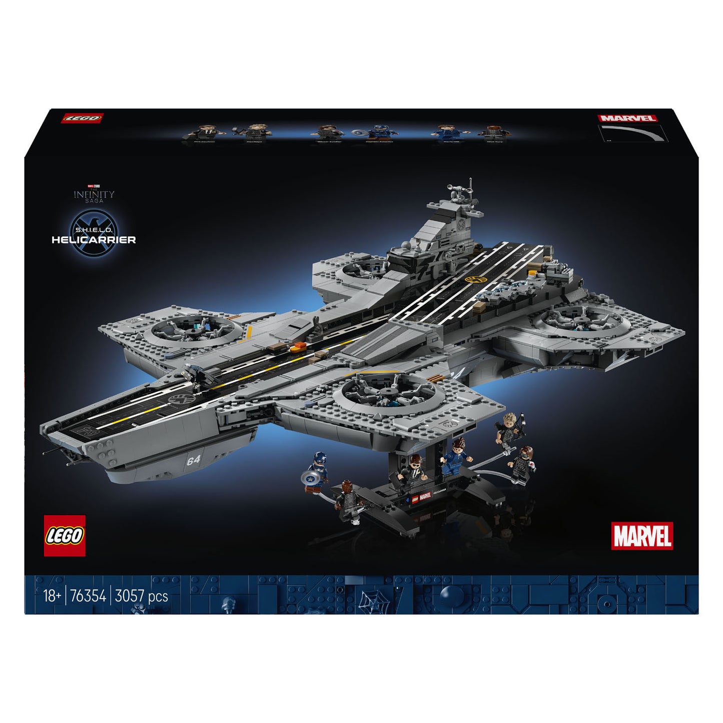 LEGO marvel 76354 s.h.i.e.l.d. helicarrier