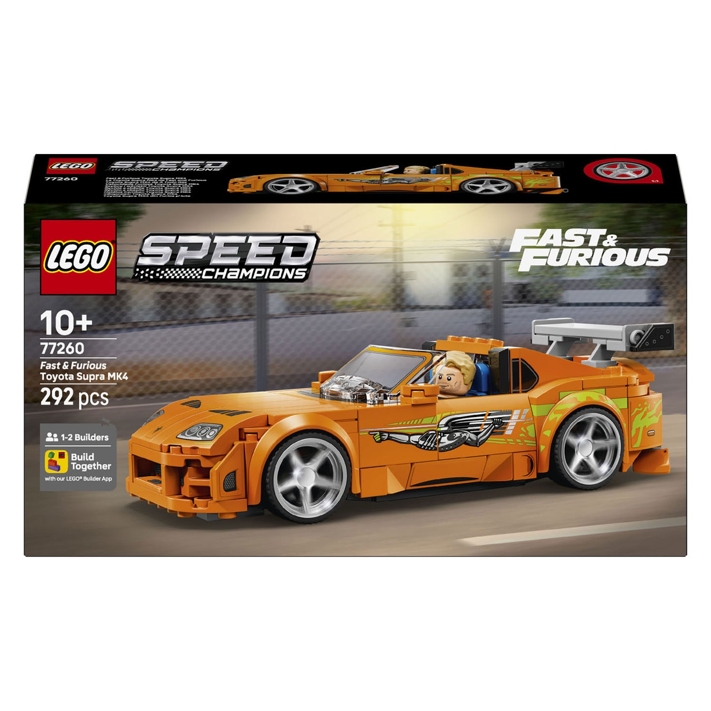 LEGO speed champions 77260 the fast and the furious toyota supra mk4