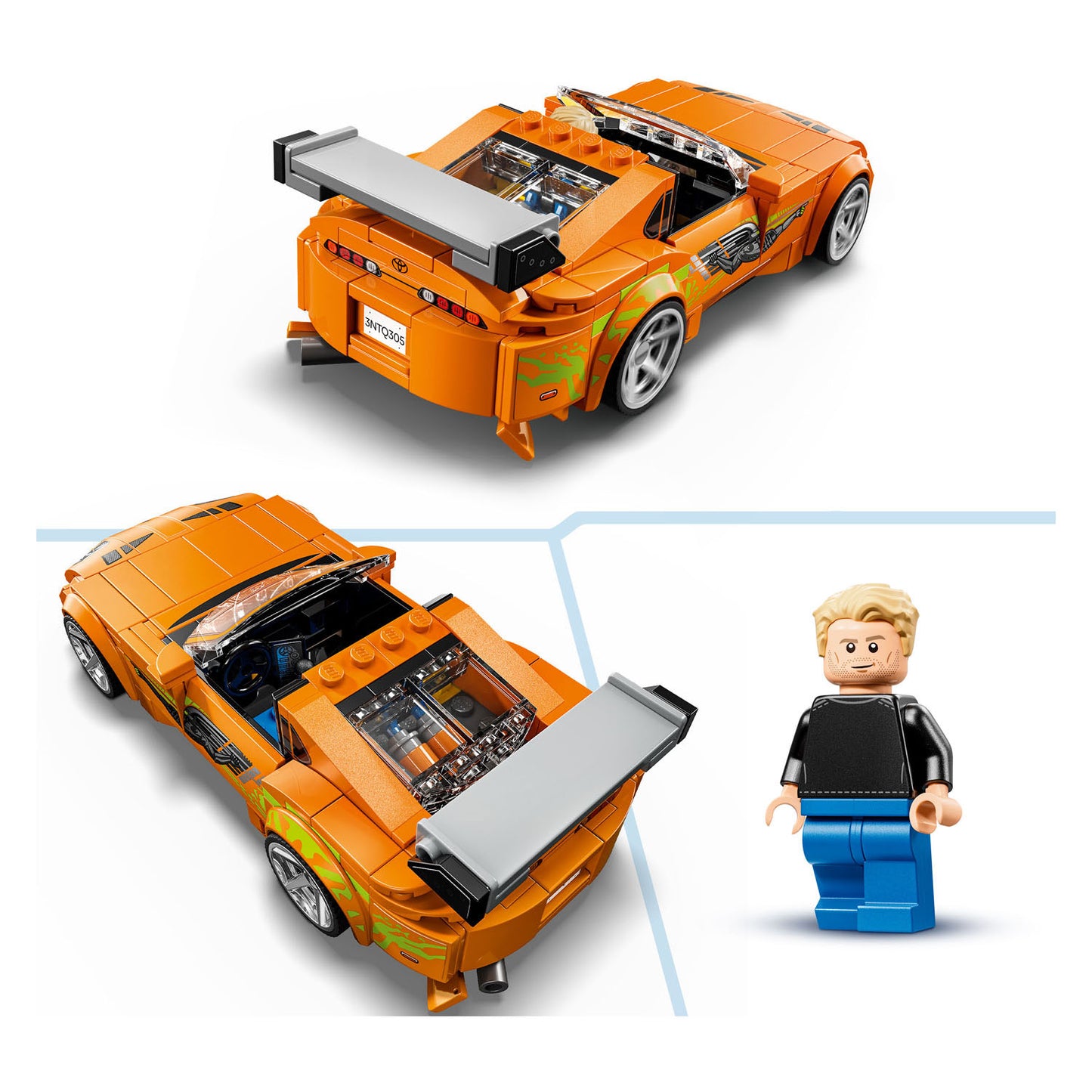 LEGO speed champions 77260 the fast and the furious toyota supra mk4