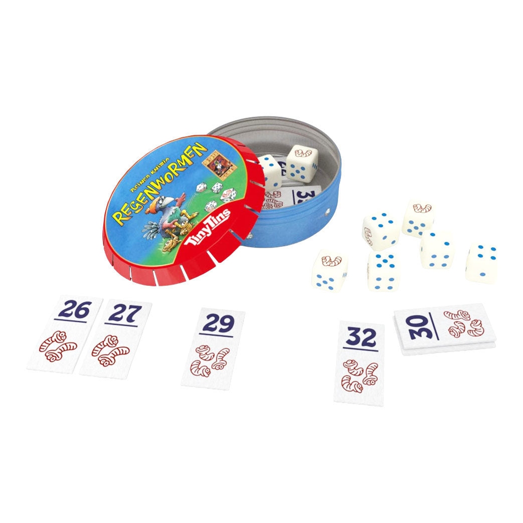 999Games Tiny tins - regenwormen