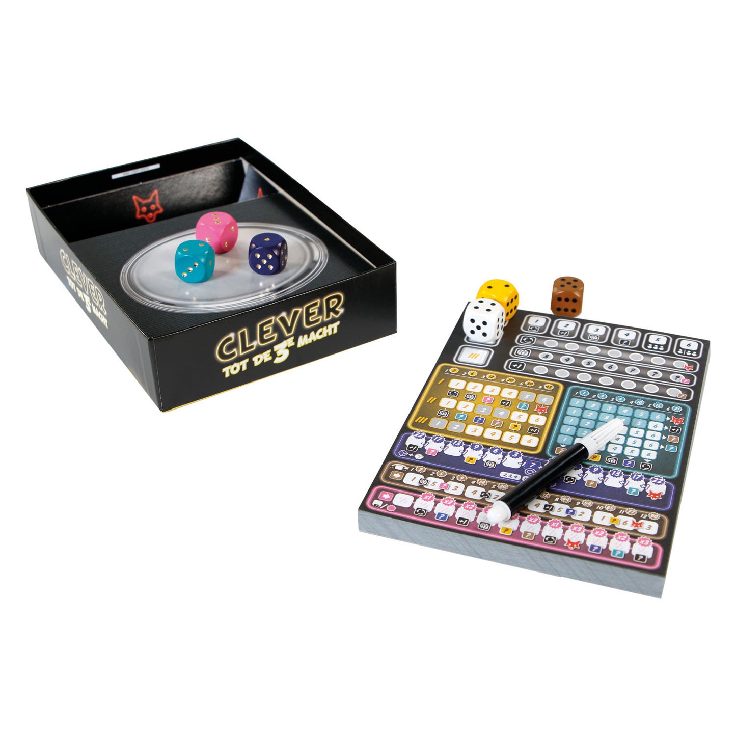 999Games 999 games clever tot de 3e macht dobbelspel